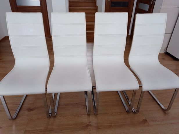 Krzesła tapicerowane 4sztuki