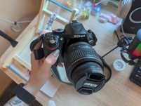 Nikon d5200 з обєктивом  kit 18-55  В хорошому стані