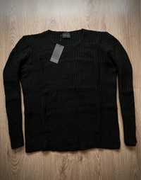 Sweter RAGE AGE by Czapul Pleat Black Made in Italy M