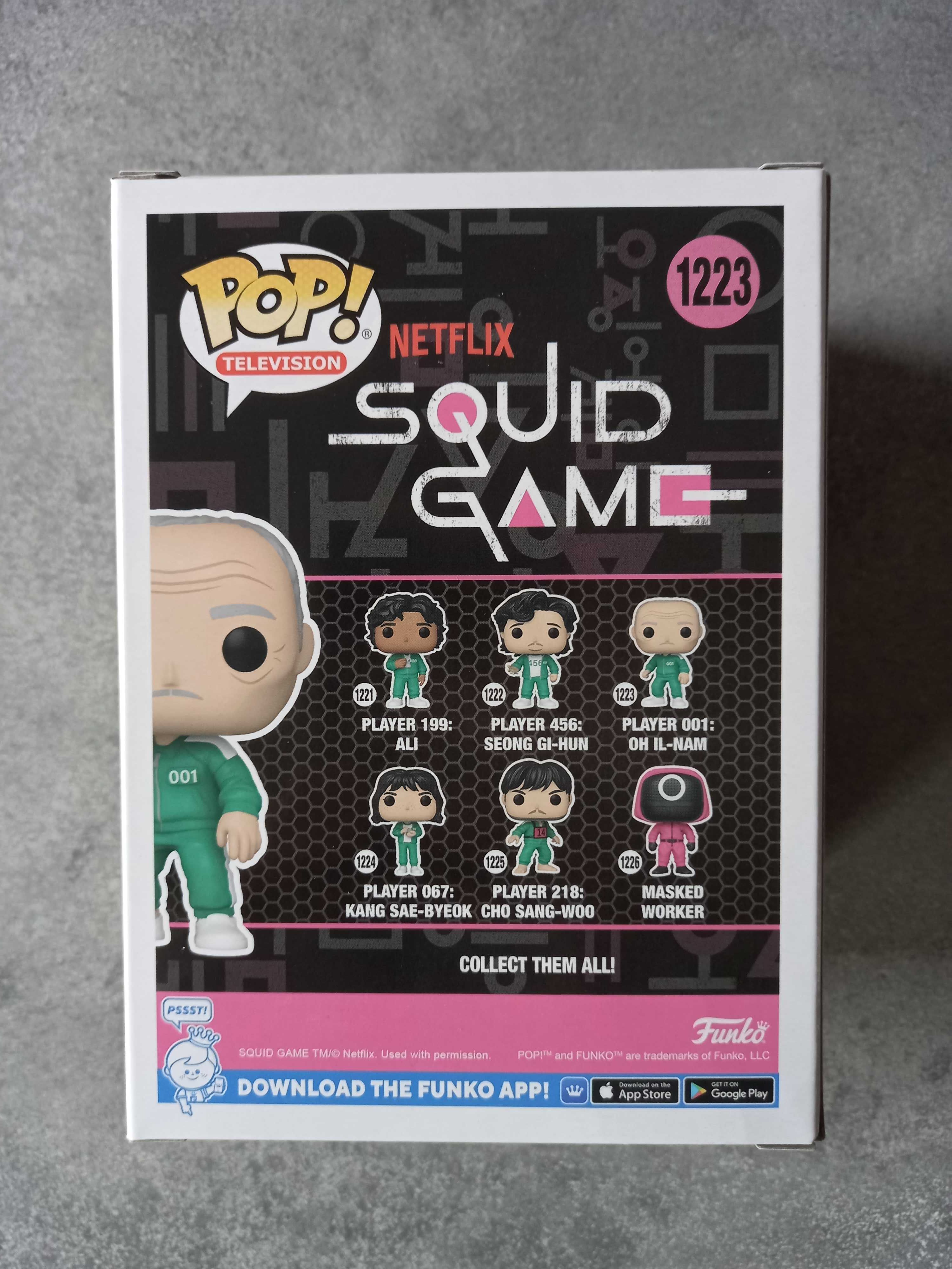 Funko Pop! Squid Game - Player 001: Oh Il-Nam #1223