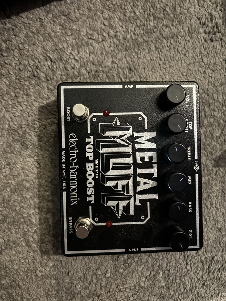 Electro Harmonix metal muff with top boost