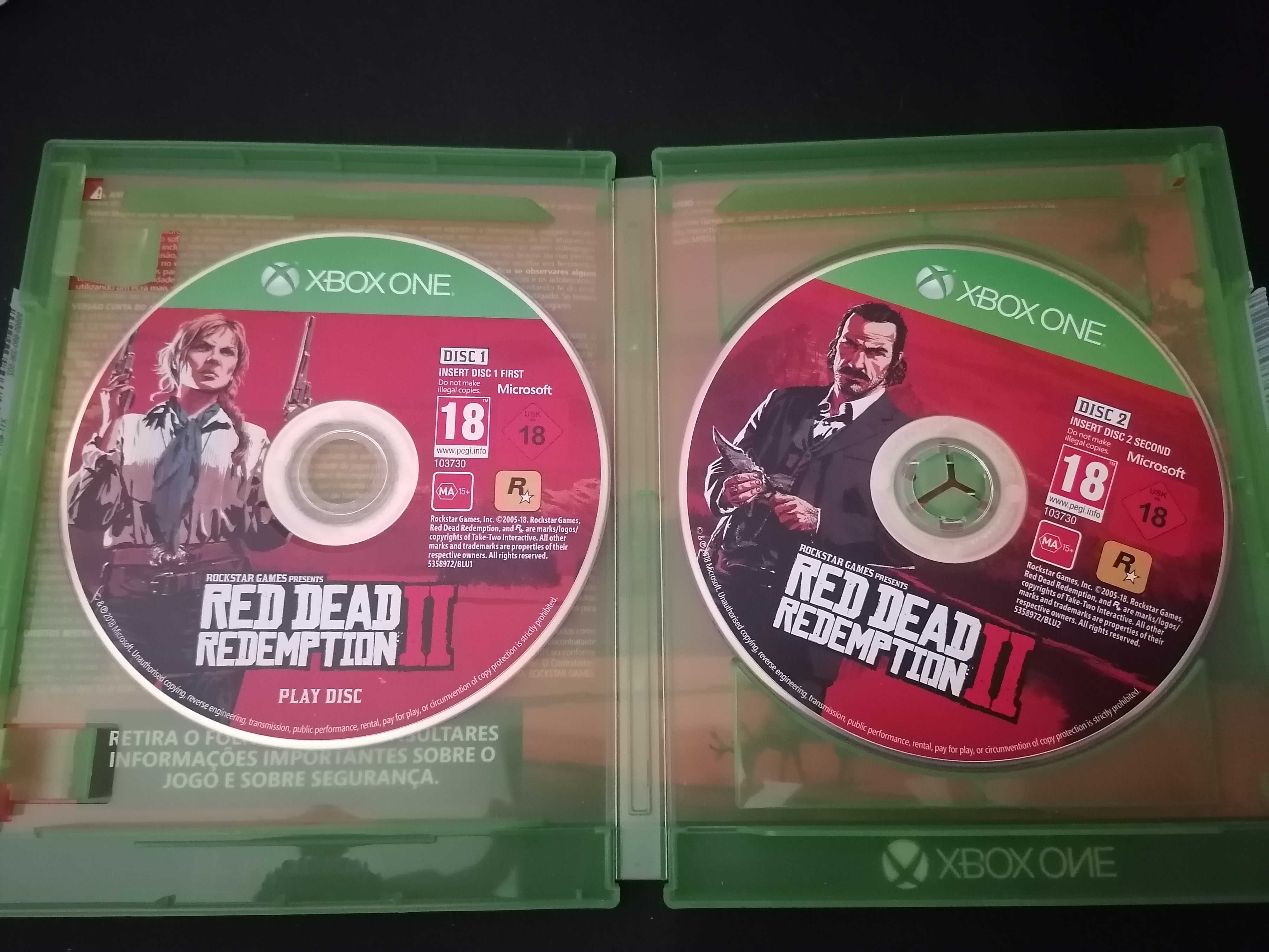 Jogo Red Dead Redemption 2 para X-box one