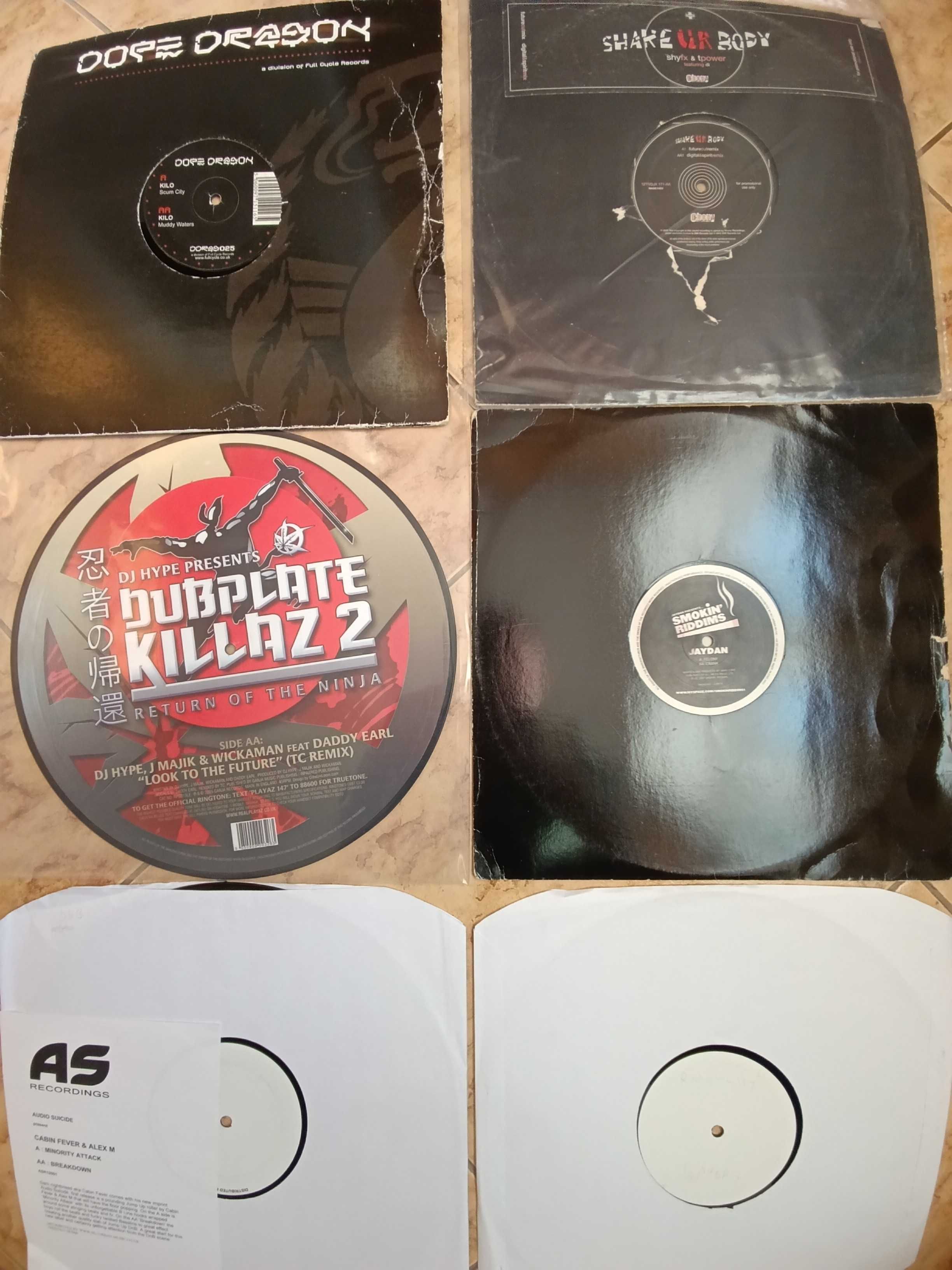 Zestaw 31 płyt winylowych DRUM N BASS