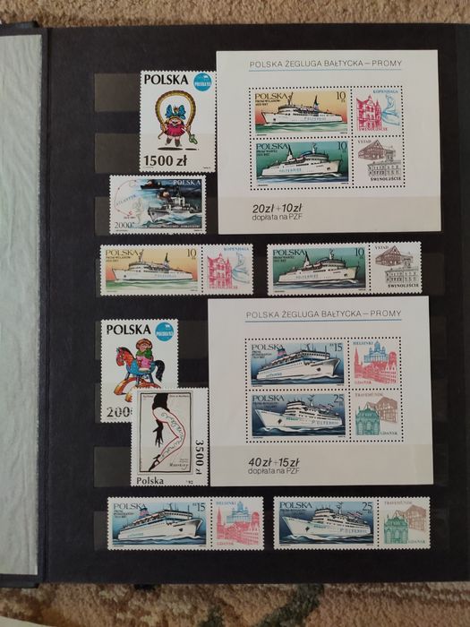 Klaser znaczków pocztowych