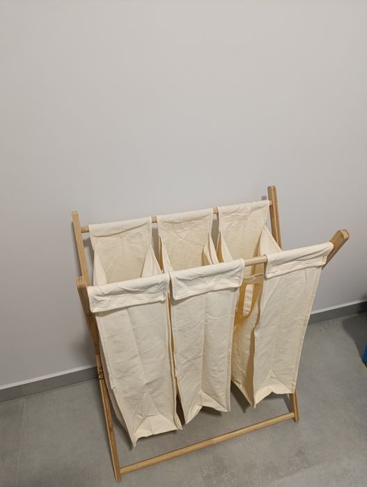 Potrójny kosz na pranie nowy