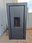 Caldeira aquecimento central a pellets - bronpi carlota 23kw
