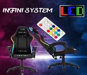 NOWY Fotel Gamingowy RGB LED Infini | FV | Idealny Prezent