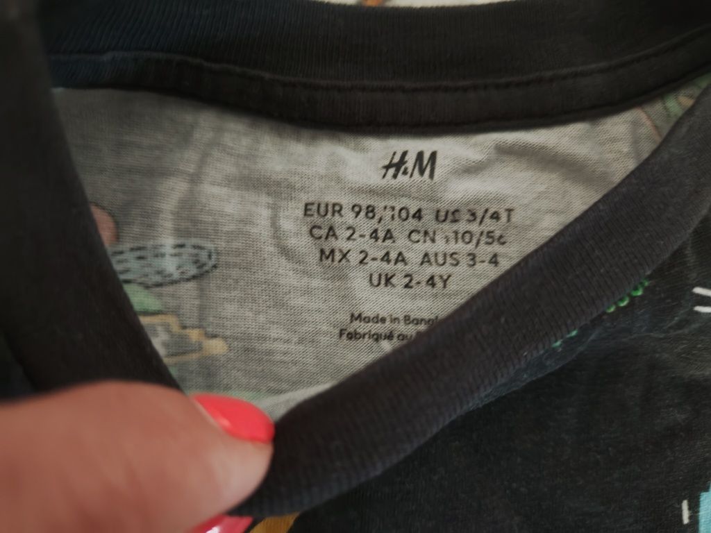 T-shirty h&m r.98/104