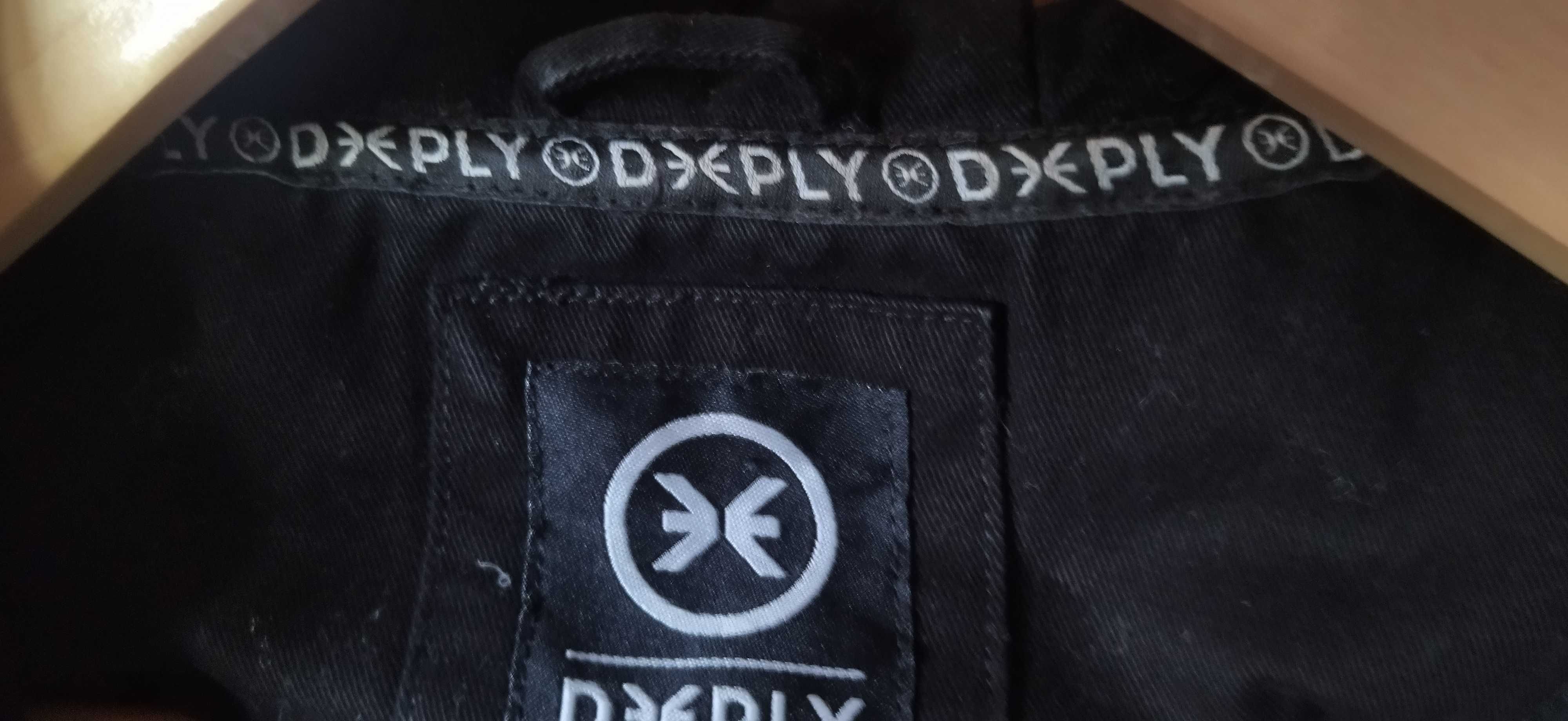 Blusão preto da Deply - 14 anos / S