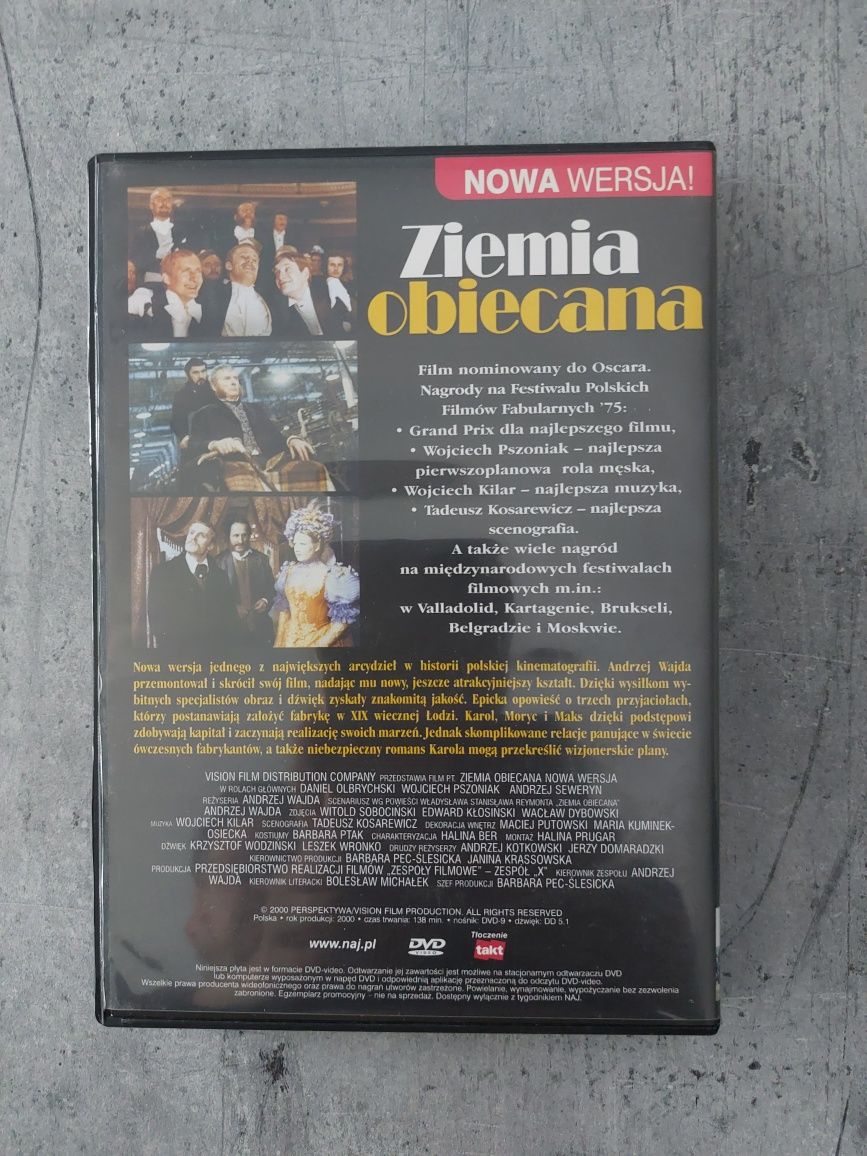 Ziemia Obiecana dvd