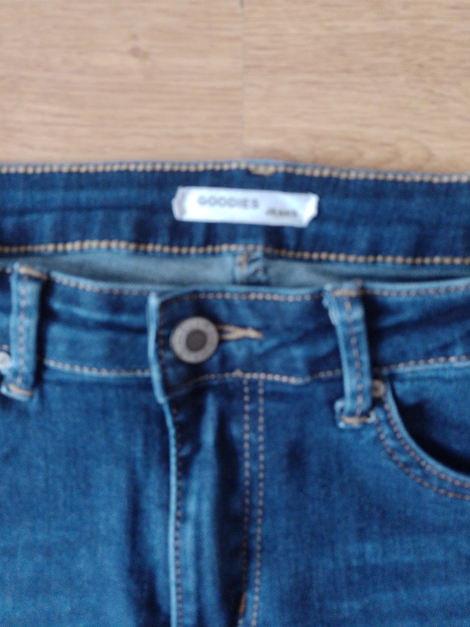 Jeansy rurki Goodies XS S