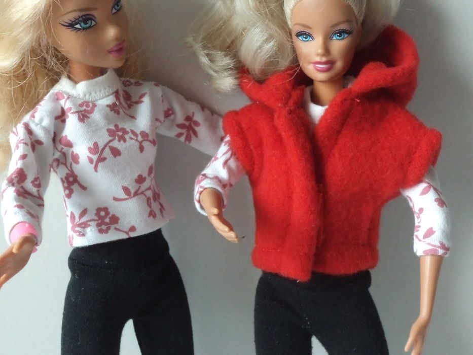 Ubranka dla lalki B. -  Kamizelka, bluzeczka. legginsy, adidasy !!!