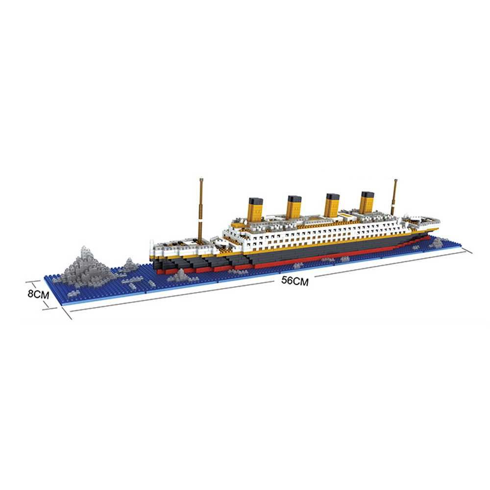 KLOCKI Model R.M.S TITANIC 1860 Sztuk Klocków Wysyłka z Polski !!!