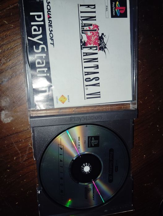 Final Fantasy IX disco n°4 para PlayStation 1