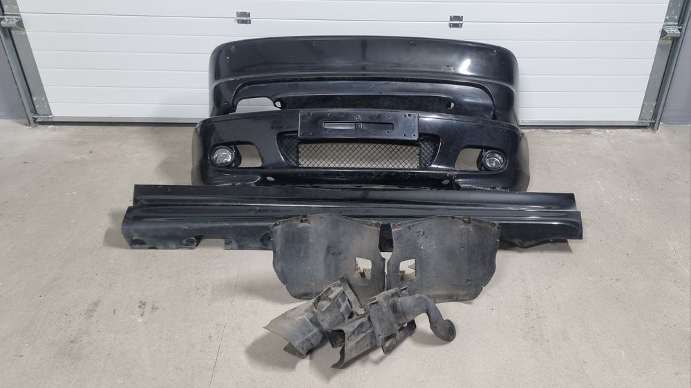 Bmw E46 Coupe Cabrio  Zderzak M-Pakiet Przód Tył Progi Nadkola Wloty