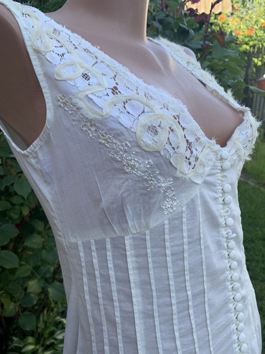 Платье, вінтажна комбінація.