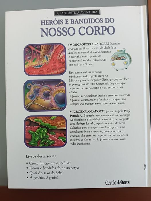 Heróis e Bandidos do Nosso Corpo		Usado em bom estado,
