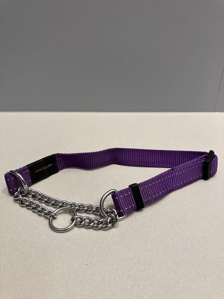 Rogz Fanbelt, obroża zaciskowa z łańcuszkiem