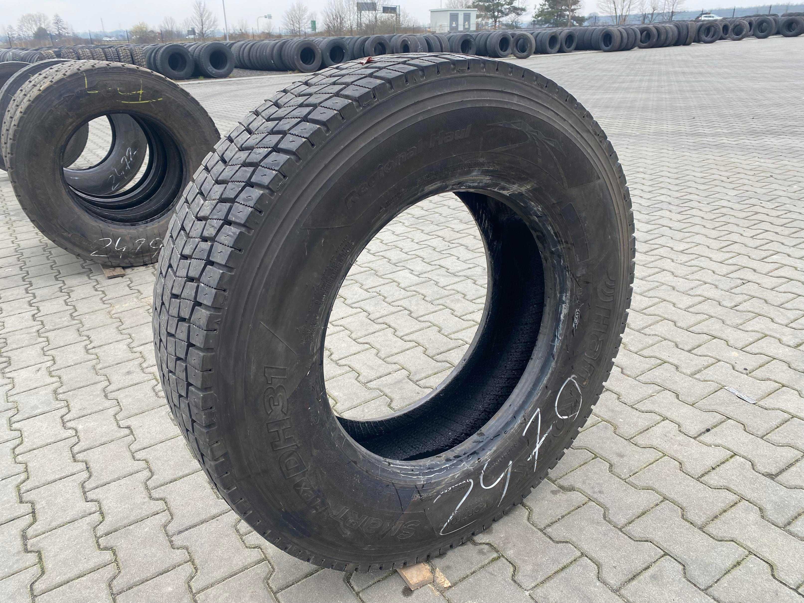 Opona 315/70R22.5 HANKOOK SMART FLEX DH31 Napędowa 17-18mm