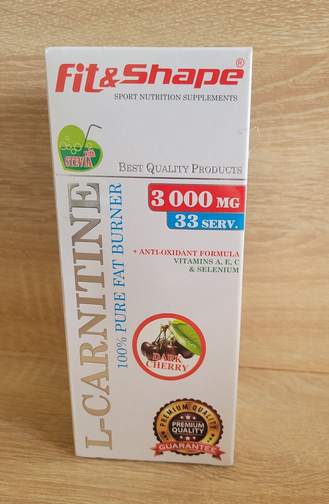 L carnitine від Fit&shape, оригинал жиросжигатель