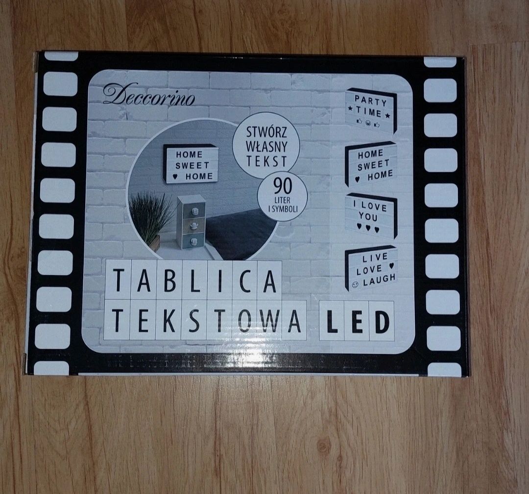 Tablica tekstowa led