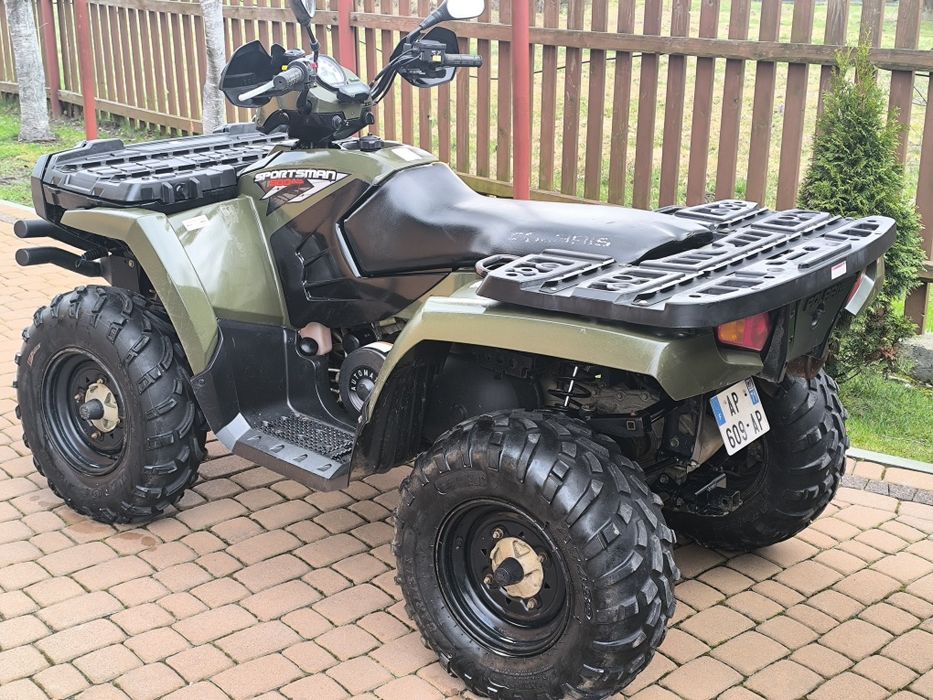 Yamaha grizzly Polaris Sportsman homologacja