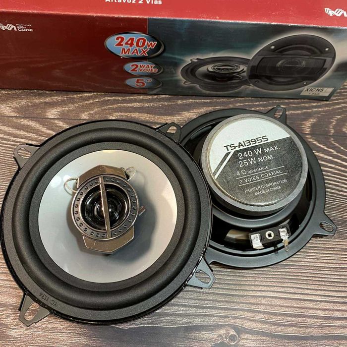 Авто колонки Pioneer TS-A1395S 2-х смугові 240W 13см Автоакустика