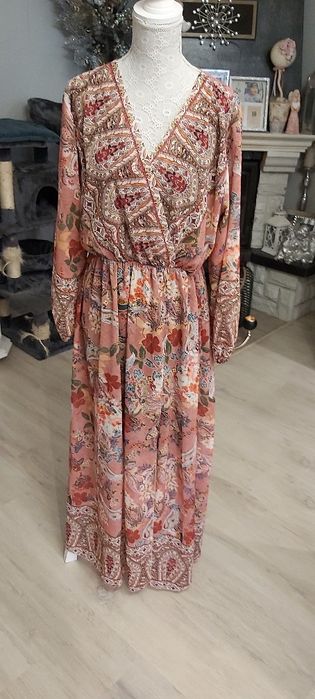 Sukienka maxi damska