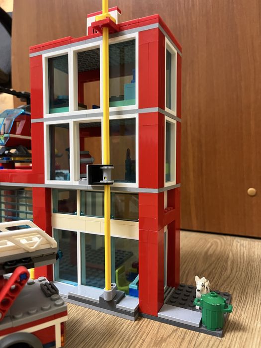 Lego city оригинал пожарная часть
