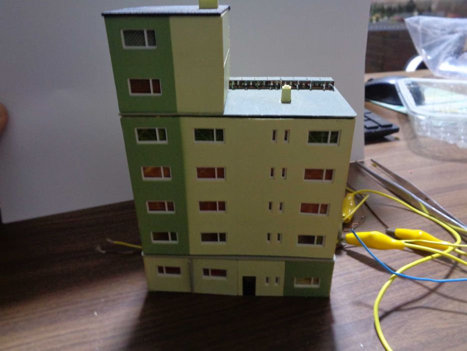 1:160 BUSCH Hotel - Restaurante com iluminação led