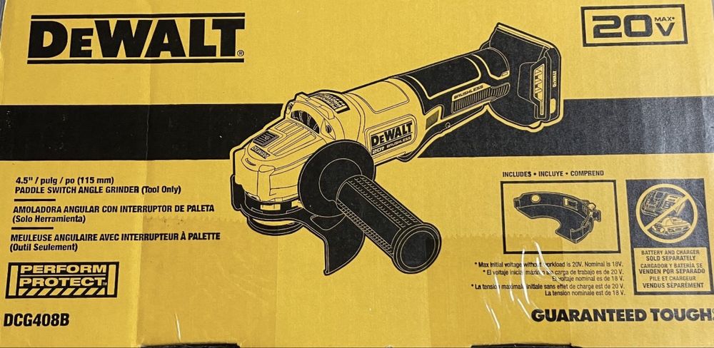 Болгарка DeWalt DCG408B