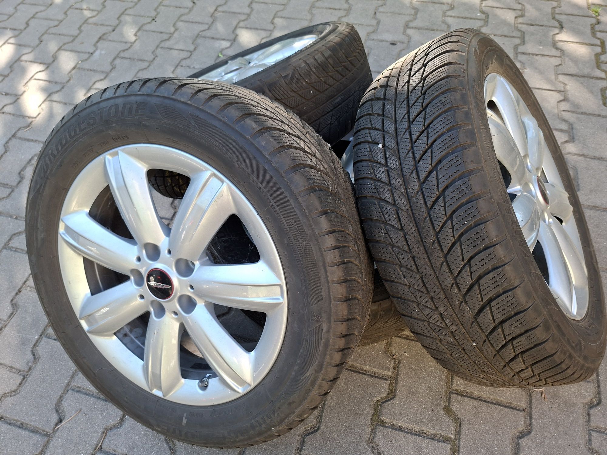205/60 R17 Koła Zimowe MINI Countryman F60 Oryginalne Felgi 5x112 JHW