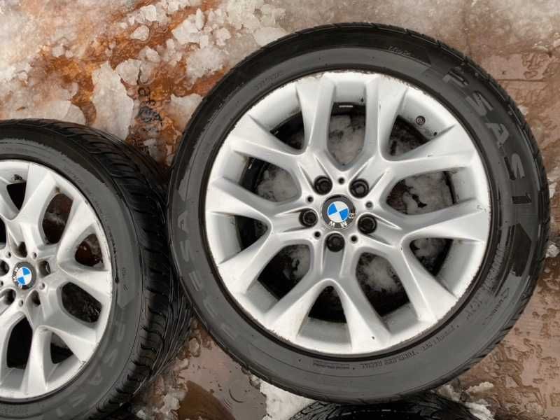 Диски титаны колеса + колпачки BMW X5 E70 R19 36116788007