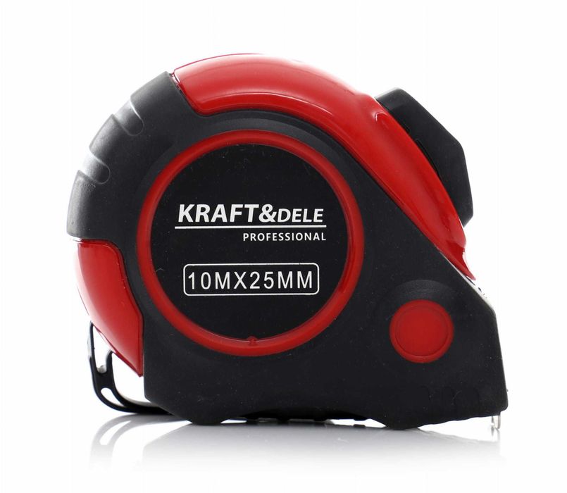 METRÓWKA MIARKA MIARA ZWIJANA Taśma Miernicza Gumowa Blokadą 10M x16mm