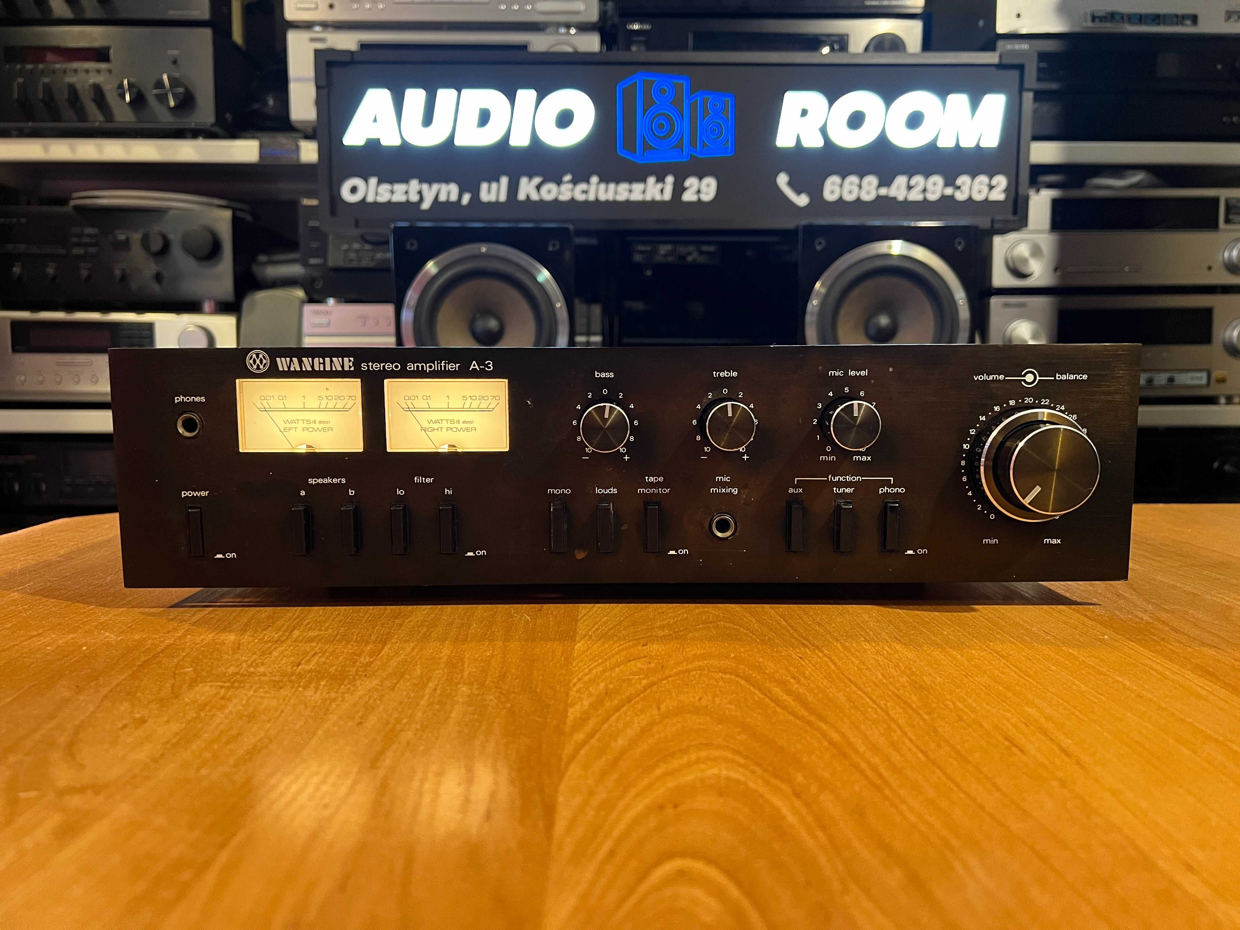 Wzmacniacz Wangine A-3 Vintage, Audio Room