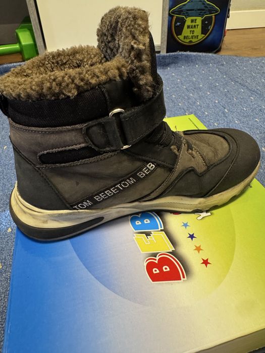Черевики зимові Bebetom, зимове взуття, ортопедичне взуття, розмір 35