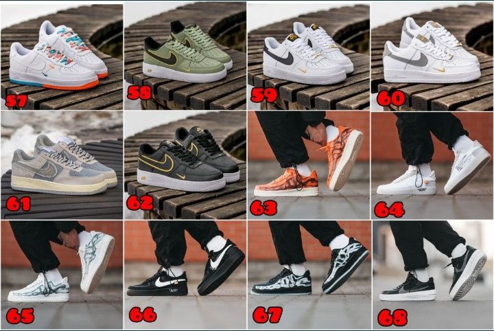 ВСІ КОЛЬОРИ‼️Кросівки Nike Air Force 1 /Gore-Tex, Термо/ 36-46,ПРЕМІУМ