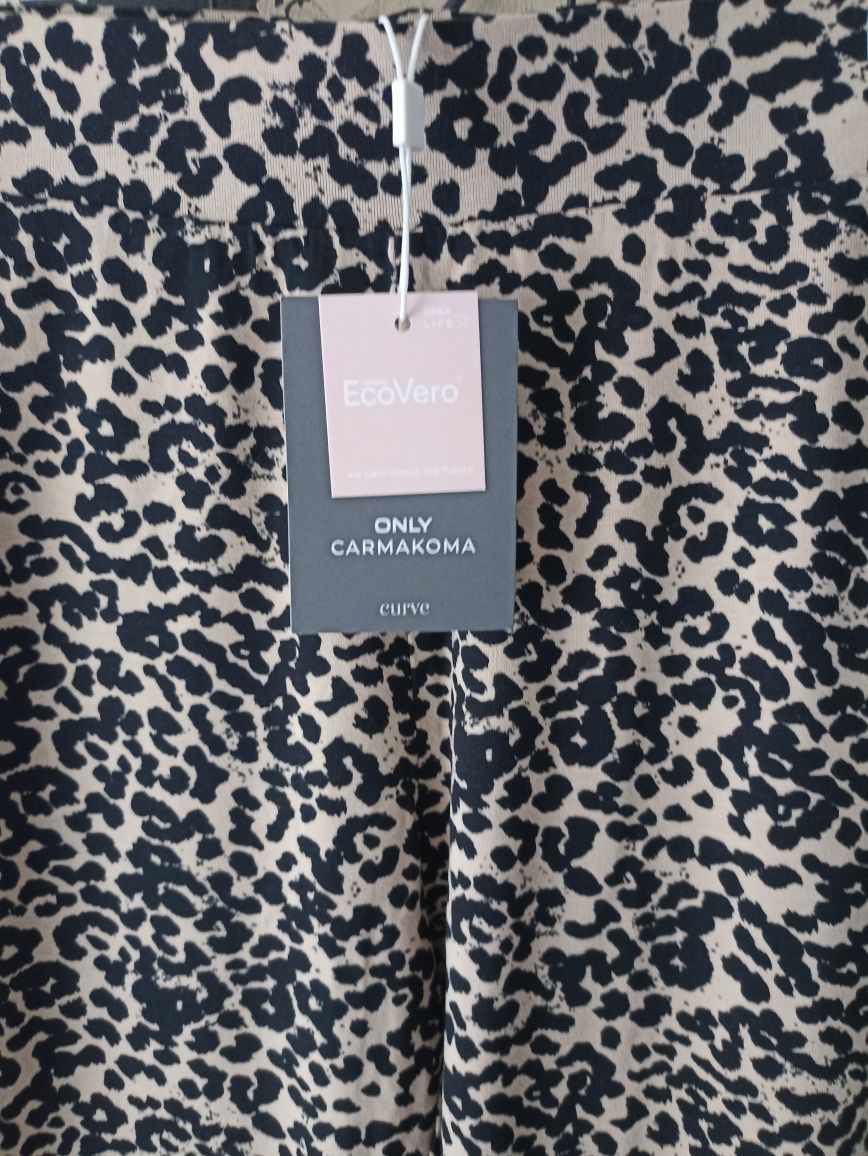 Spodnie/leginsy w panterkę Only roz.M/L