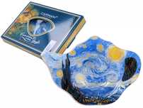 Teabag talerzyk skapka na herbatę Van Gogh Gwiaździsta noc CARMANI
