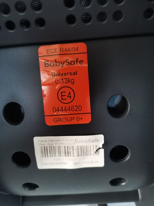 Nosidełko fotelik, baza, adaptery