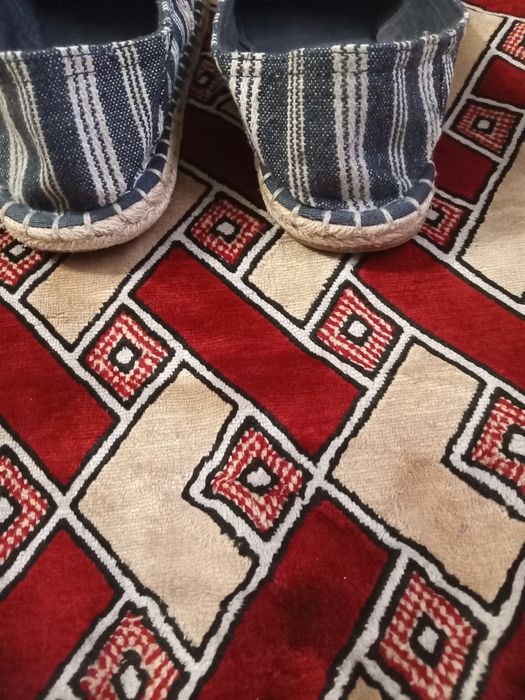 Чоловічі мокасини еспадрильї  ZARA