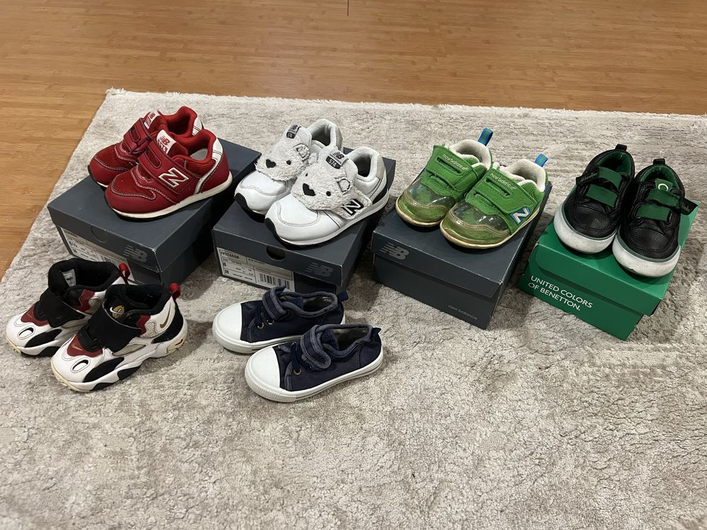 Дитячі кросівки new balance, benetton