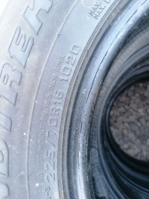 225/70/16 Dunlop 2024 rok wielosezonowe całoroczne