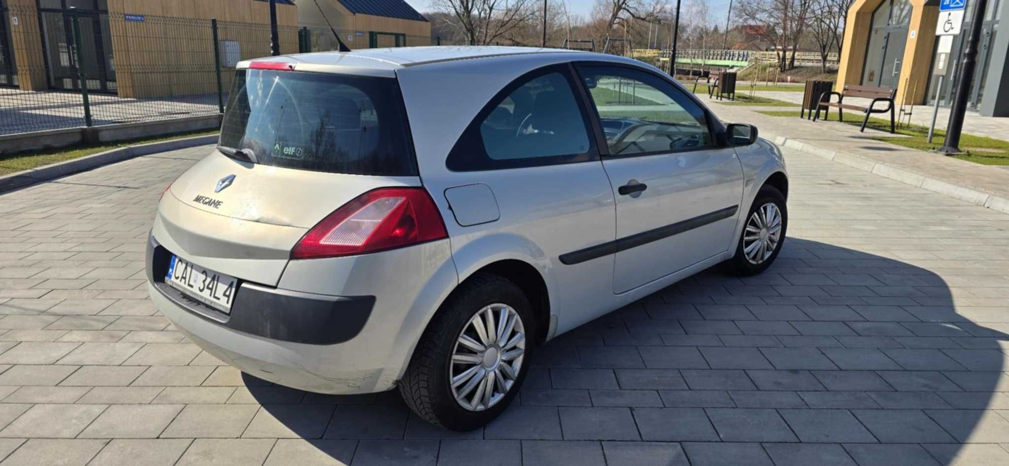 Renault Megane II 1.6 benzyna 2003r klimatyzacja
