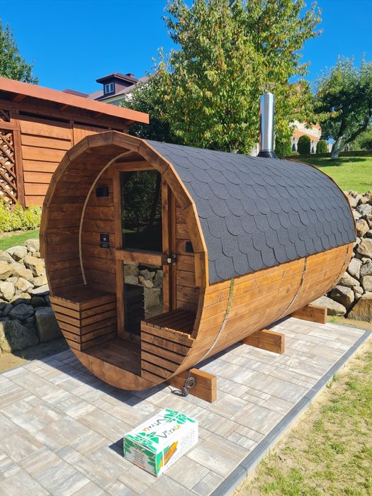 SAUNA ogrodowa PRODUCENT 3m od ręki