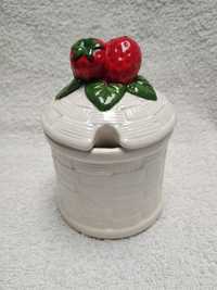 Ceramiczny pojemnik na dżem