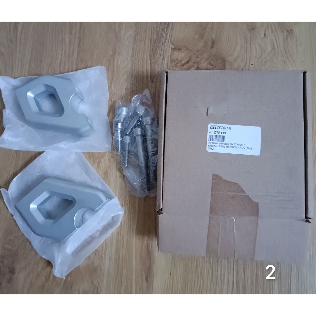 R1200gs k25 - raisers, barback, protecção cabeças