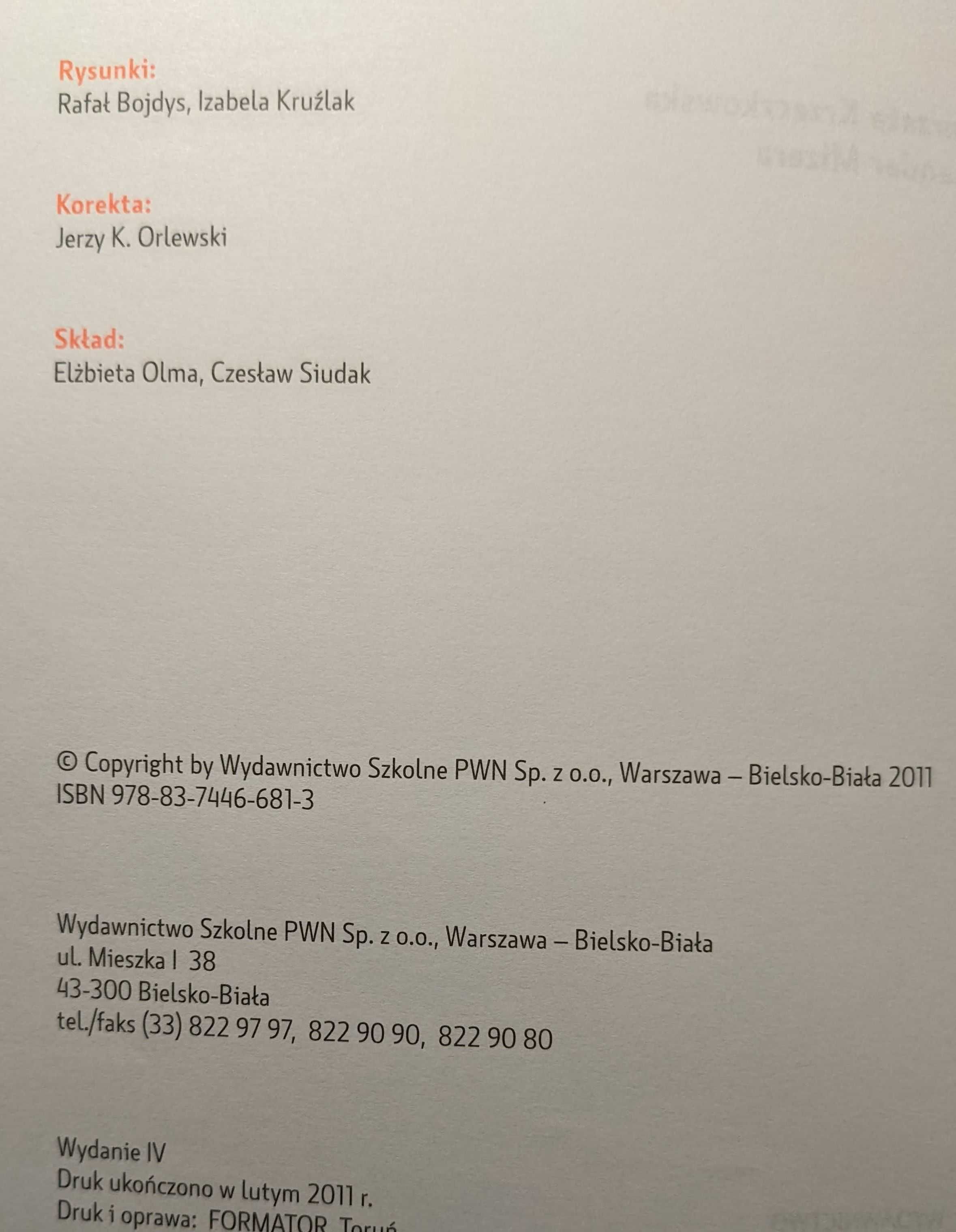 Trener chemia wydawnictwo szkolne PWN Krzeczkowska Mizera