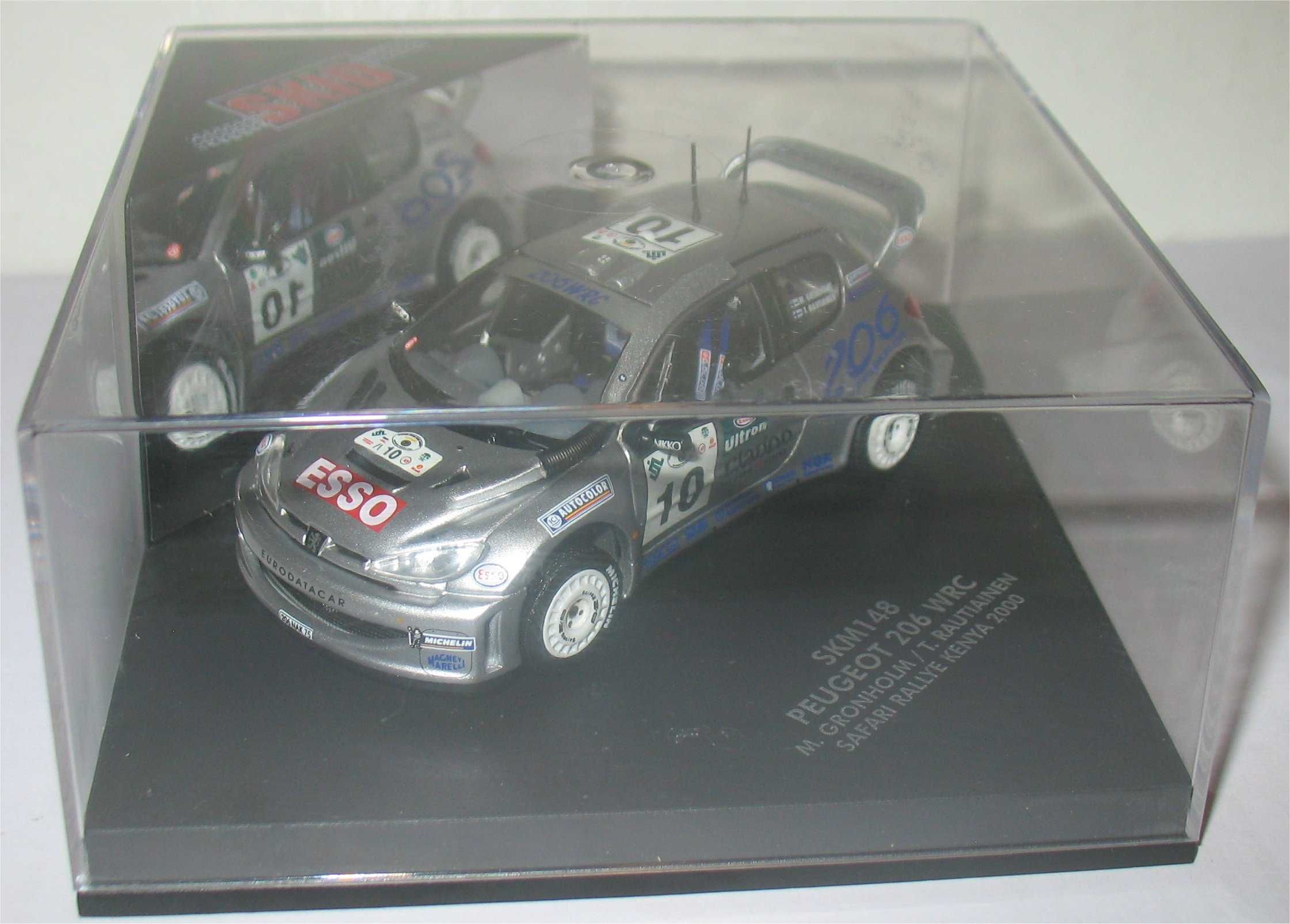 Skid -Peugeot 206 WRC -Rally Safari 2000/Campeão 2000- Marcus Gronholm