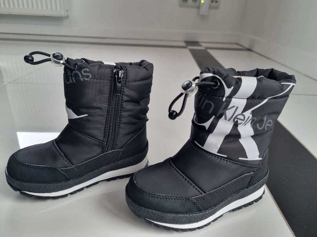 Buty dziecięce śniegowce oryginalne CALVIN KLEIN JEANS 25